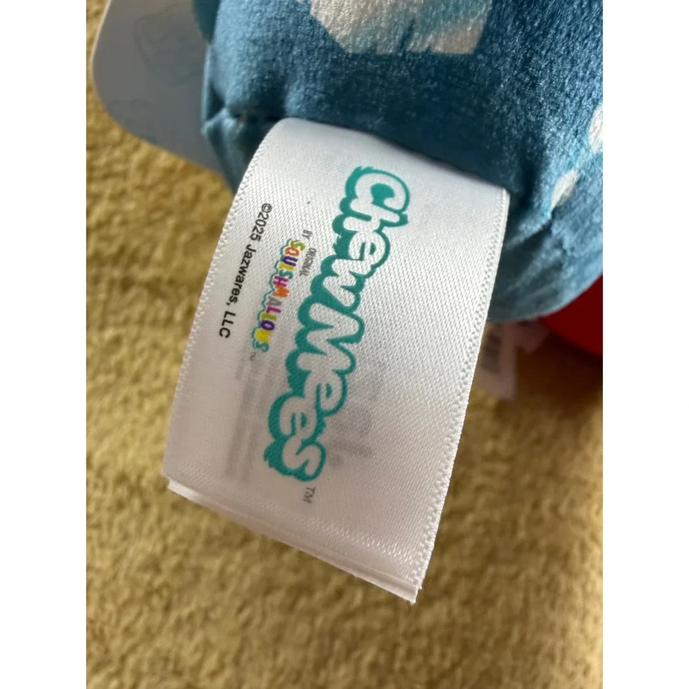 Squishmallows Chew Mees Bobbie Jo & Tate Dog Toy Plush Squeaky 2-Pack NEW
